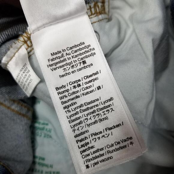 J. Crew 9" Demi‎ Bootcut Crop Jeans 33 High-rise Raw Hem Boot Jean - Picture 12 of 14